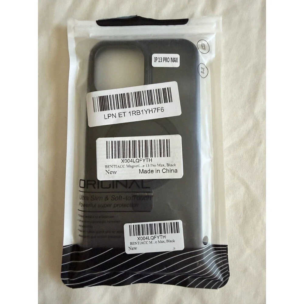 Phone Case for iphone 13 pro max BLACK - NEW